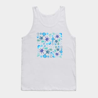 SHELLS PATTERN Tank Top